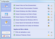 Opções de Monitoramento